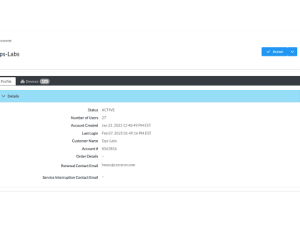 XiO Cloud Management Portal
